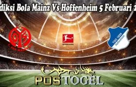 Prediksi Bola Mainz Vs Hoffenheim 5 Februari 2022