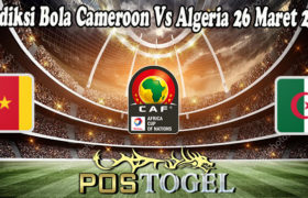 Prediksi Bola Cameroon Vs Algeria 26 Maret 2022