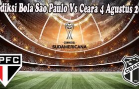 Prediksi Bola Sao Paulo Vs Ceara 4 Agustus 2022