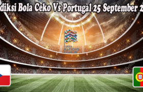 Prediksi Bola Ceko Vs Portugal 25 September 2022
