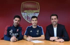 Martinelli Perpanjang Kontrak Dengan Arsenal