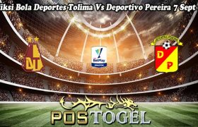 Prediksi Bola Deportes Tolima Vs Deportivo Pereira 7 Sept 2023