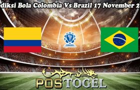 Prediksi Bola Colombia Vs Brazil 17 November 2023