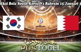 Prediksi Bola South Korea Vs Bahrain 15 Januari 2024