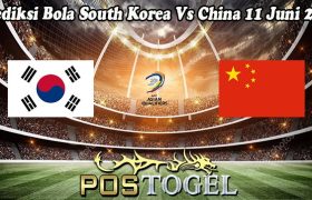 Prediksi Bola South Korea Vs China 11 Juni 2024