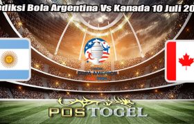 Prediksi Bola Argentina Vs Kanada 10 Juli 2024