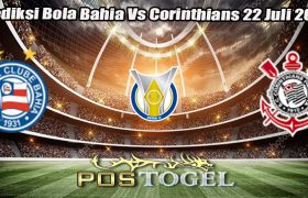 Prediksi Bola Bahia Vs Corinthians 22 Juli 2024