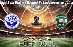 Prediksi Bola Dinamo Batumi Vs Ludogorets 18 Juli 2024